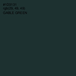 #1D3131 - Gable Green Color Image